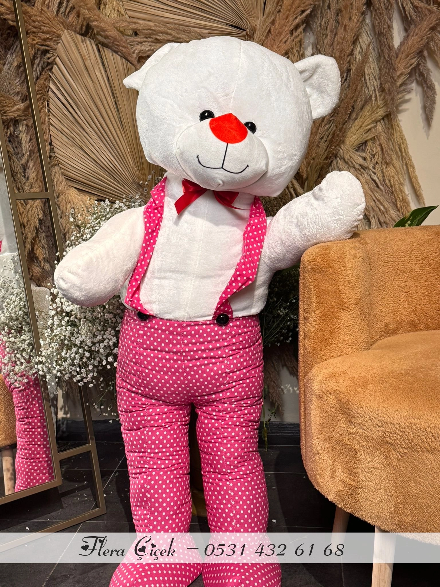 135 Cm Peluş Ayı